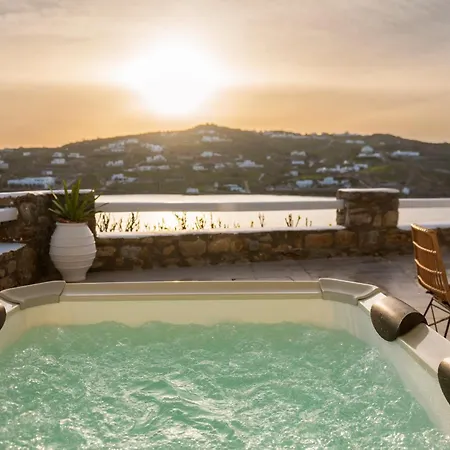 Sunlight Ornos Suites, Private Hot Tub Mykonos Town Exterior foto