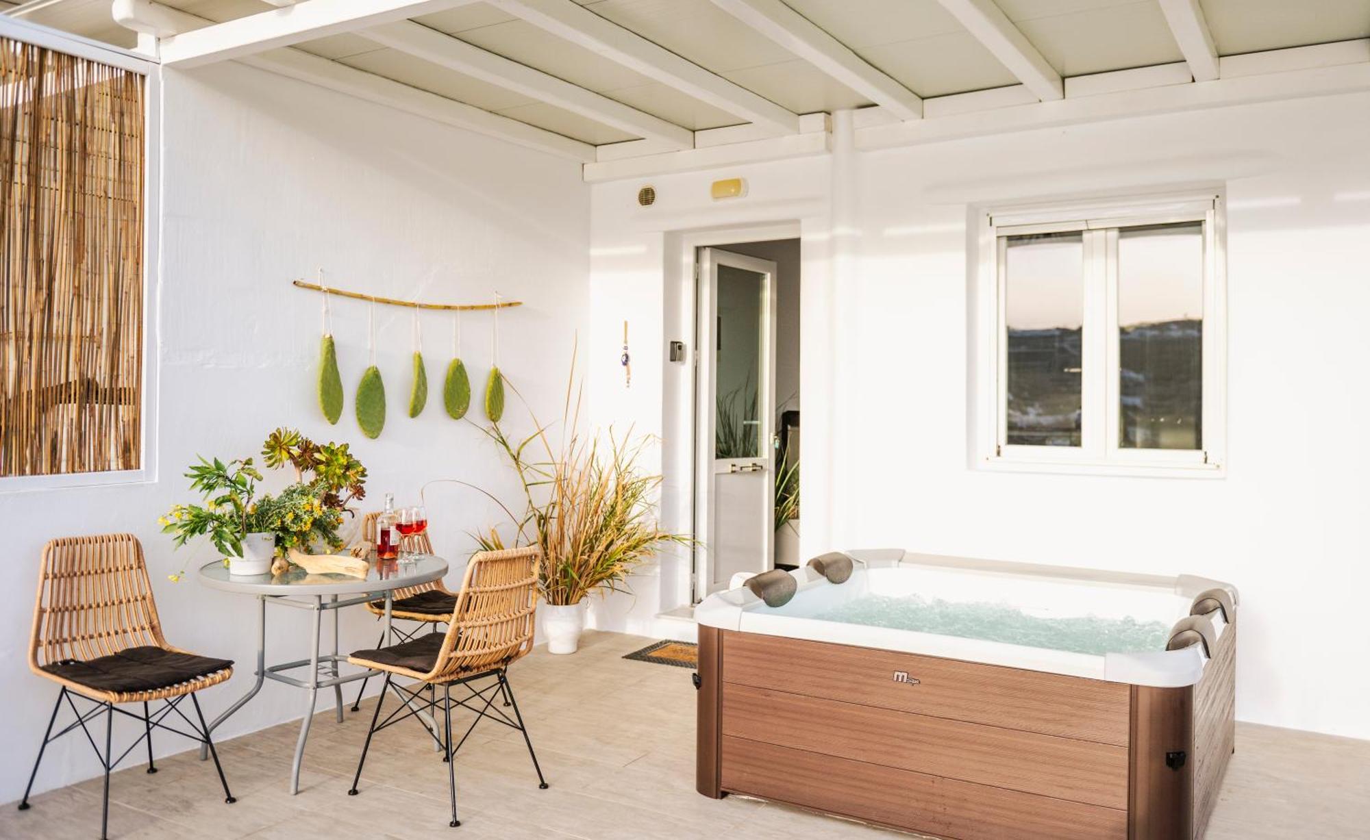 Appartement Sunlight Ornos Suites, Private Hot Tub