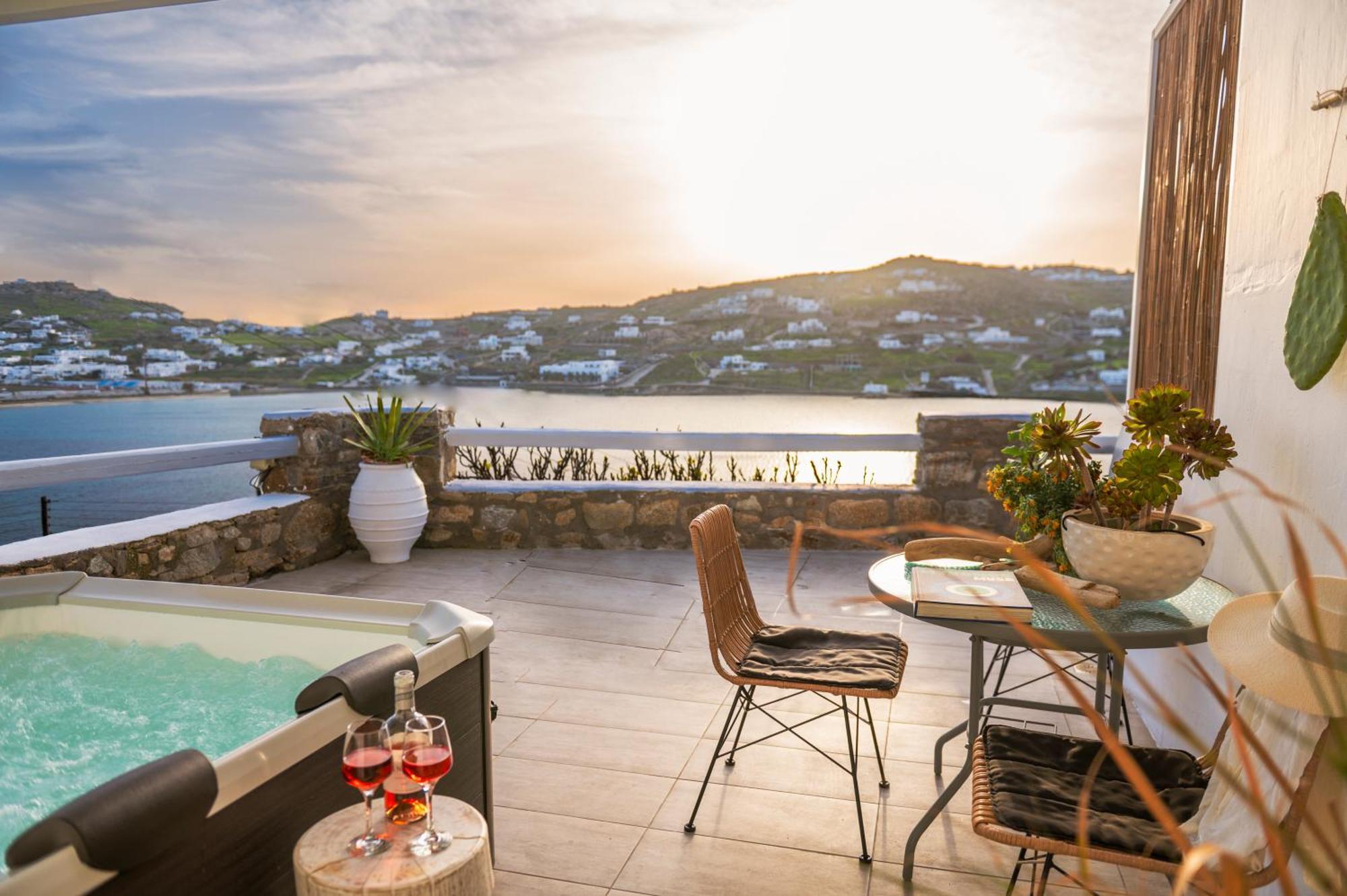 Appartement Sunlight Ornos Suites, Private Hot Tub